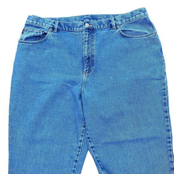 Lauren Jeans Company Ralph Lauren Pants Jeans High Rise Tapered 38” Waist - Picture 2 of 9